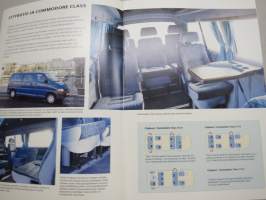 Toyota Hiace bussit -myyntiesite / sales brochure