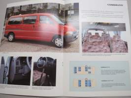 Toyota Hiace bussit -myyntiesite / sales brochure
