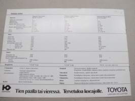 Toyota Maasturi -A uto, joka näyttää tietä muille -myyntiesite / sales brochure