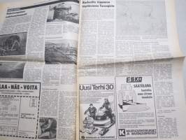 Koneviesti 1976 nr 3 - sis, mm. Seuraavat artikkelit, Kuusi tosiasiaa, jotka jokaisen maanviljelijän on hyvä tietää laborista, Lama on ohi euroopassa, ym.