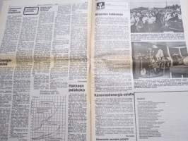 Koneviesti 1979 nr 12 - sis, mm. Seuraavat artikkelit,  Osuuskaupasta lisätehoa viljan kuivaukseen ja käsittelyyn, Vikaa sysissä ja sepissä,  ym.