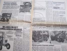 Koneviesti 1979 nr 12 - sis, mm. Seuraavat artikkelit,  Osuuskaupasta lisätehoa viljan kuivaukseen ja käsittelyyn, Vikaa sysissä ja sepissä,  ym.