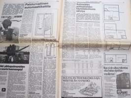 Koneviesti 1979 nr 12 - sis, mm. Seuraavat artikkelit,  Osuuskaupasta lisätehoa viljan kuivaukseen ja käsittelyyn, Vikaa sysissä ja sepissä,  ym.