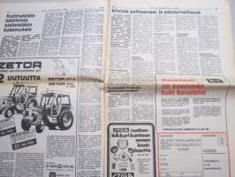 Koneviesti 1979 nr 12 - sis, mm. Seuraavat artikkelit,  Osuuskaupasta lisätehoa viljan kuivaukseen ja käsittelyyn, Vikaa sysissä ja sepissä,  ym.