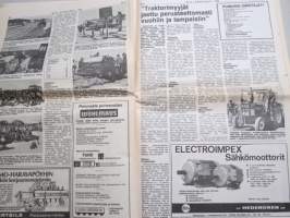 Koneviesti 1979 nr 12 - sis, mm. Seuraavat artikkelit,  Osuuskaupasta lisätehoa viljan kuivaukseen ja käsittelyyn, Vikaa sysissä ja sepissä,  ym.