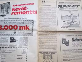 Koneviesti 1975 nr 1 - sis, mm. Seuraavat artikkelit,   Neliveto on valttia, Ostaisitko taskutietokoneen?, Avomaan vihannesviljely koneellistuu, ym.