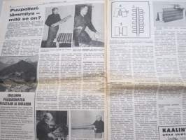 Koneviesti 1975 nr 3 - sis, mm. Seuraavat artikkelit,  Bigbalereita, brikettejä ja rullaajia, uusinta rehunkorjuu-tekniikkaa Amerikasta, Kustannuskriisi, ym.
