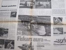 Koneviesti 1975 nr 11 - sis, mm. Seuraavat artikkelit, Viljelyn rajat, Jaakko Kiviniemi - Puimurikin on puhdistettava, Maatalouden konetöden ohjehinnat -75, ym.