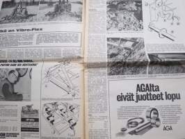Koneviesti 1975 nr 18 - sis, mm. Seuraavat artikkelit,  Maanviljelijät autonkäyttäjinä, Vertailimme perunankorjuukoneita, Maanparannus- ja vesitaloussymposiumi, ym.