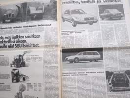 Koneviesti 1975 nr 18 - sis, mm. Seuraavat artikkelit,  Maanviljelijät autonkäyttäjinä, Vertailimme perunankorjuukoneita, Maanparannus- ja vesitaloussymposiumi, ym.