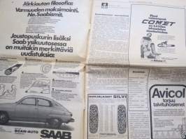 Koneviesti 1975 nr 19 - sis, mm. Seuraavat artikkelit,  Keskittämsen seuraukset, Opintomatkalla Itävallassa, Tshekkoslovakian maatalouskone-tuotantoa 1, ym.