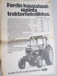 Koneviesti 1975 nr 21 - sis, mm. Seuraavat artikkelit,   Konehuollon hajasijoituksen edut, Turpeella on tulevaisuus, Muuttuuko maatalouskoneiden veroitus?, ym.