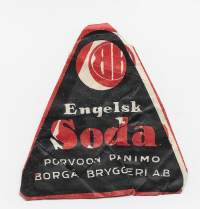 Engelsk Soda  -   juomaetiketti