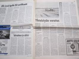Koneviesti 1999 nr 3 - Jälkiasennusturbolla lisää potkua, Koneviesti esittelee: Hardi Twin - Hinattava versio, Kasvin suojelu, Kahmarileikkuri, ym.