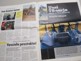 Koneviesti 1999 nr 4 - Pohjoismainen traktoritesti, Polttomoottori syrjäyttää höyryvoiman, Moniventtiilimoottoreita traktoreihin, MF 6200 ja 8200 - sarjat, ym.