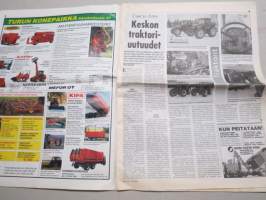 Koneviesti 1999 nr 5 -  Kokeilussa New Holland TS 110 ES Fordin sukua, Nahkahousujen markkinoilla, Case ja Zetor - Keskon traktori-uutuudet, ym.