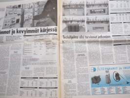 Koneviesti 1999 nr 6 -  Kevät sima, Akkutesti yllätti - Halvimmat ja kevyimmät kärjessä, Vesakkovarusteltu Fendt Xylon - Puskat sileäksi, Öljypellavaa  2000 ha, ym.