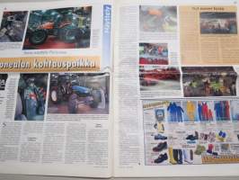 Koneviesti 1999 nr 6 -  Kevät sima, Akkutesti yllätti - Halvimmat ja kevyimmät kärjessä, Vesakkovarusteltu Fendt Xylon - Puskat sileäksi, Öljypellavaa  2000 ha, ym.