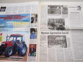 Koneviesti 1999 nr 6 -  Kevät sima, Akkutesti yllätti - Halvimmat ja kevyimmät kärjessä, Vesakkovarusteltu Fendt Xylon - Puskat sileäksi, Öljypellavaa  2000 ha, ym.