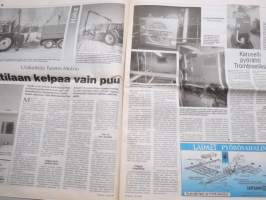Koneviesti 1999 nr 6 -  Kevät sima, Akkutesti yllätti - Halvimmat ja kevyimmät kärjessä, Vesakkovarusteltu Fendt Xylon - Puskat sileäksi, Öljypellavaa  2000 ha, ym.