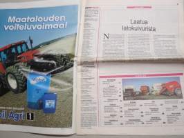 Koneviesti 1999 nr 7 -  Kokeilussa Lamborgini 950 Premium, Norjalainen teki tiukimmat paalit, Neljä erilaista ohjausyksikköä, Ohjaus katkesi kesken koetuksen, ym.