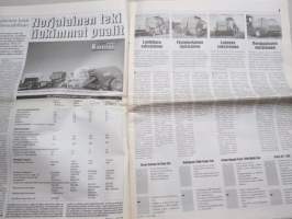 Koneviesti 1999 nr 7 -  Kokeilussa Lamborgini 950 Premium, Norjalainen teki tiukimmat paalit, Neljä erilaista ohjausyksikköä, Ohjaus katkesi kesken koetuksen, ym.