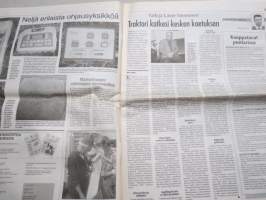 Koneviesti 1999 nr 7 -  Kokeilussa Lamborgini 950 Premium, Norjalainen teki tiukimmat paalit, Neljä erilaista ohjausyksikköä, Ohjaus katkesi kesken koetuksen, ym.
