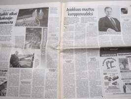 Koneviesti 1999 nr 7 -  Kokeilussa Lamborgini 950 Premium, Norjalainen teki tiukimmat paalit, Neljä erilaista ohjausyksikköä, Ohjaus katkesi kesken koetuksen, ym.