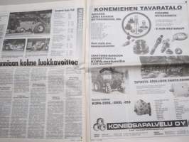 Koneviesti 1999 nr 7 -  Kokeilussa Lamborgini 950 Premium, Norjalainen teki tiukimmat paalit, Neljä erilaista ohjausyksikköä, Ohjaus katkesi kesken koetuksen, ym.