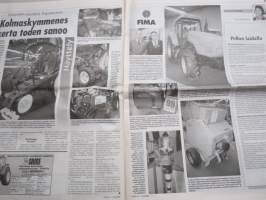 Koneviesti 1999 nr 7 -  Kokeilussa Lamborgini 950 Premium, Norjalainen teki tiukimmat paalit, Neljä erilaista ohjausyksikköä, Ohjaus katkesi kesken koetuksen, ym.