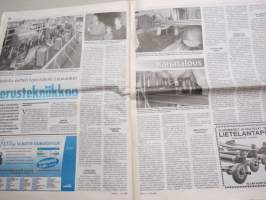 Koneviesti 1999 nr 7 -  Kokeilussa Lamborgini 950 Premium, Norjalainen teki tiukimmat paalit, Neljä erilaista ohjausyksikköä, Ohjaus katkesi kesken koetuksen, ym.