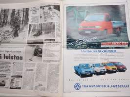 Koneviesti 1999 nr 7 -  Kokeilussa Lamborgini 950 Premium, Norjalainen teki tiukimmat paalit, Neljä erilaista ohjausyksikköä, Ohjaus katkesi kesken koetuksen, ym.