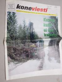 Koneviesti 1999 nr 8 - Kuuma ketju ei saa katketa, Toimiva viljelymenetelmä, Valveen  sähkökone Ky - Johdonvaihtoa odotellessa, Maatilan sähköt kuntoon, ym.