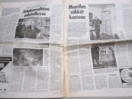 Koneviesti 1999 nr 8 - Kuuma ketju ei saa katketa, Toimiva viljelymenetelmä, Valveen  sähkökone Ky - Johdonvaihtoa odotellessa, Maatilan sähköt kuntoon, ym.