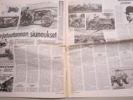 Koneviesti 1999 nr 8 - Kuuma ketju ei saa katketa, Toimiva viljelymenetelmä, Valveen  sähkökone Ky - Johdonvaihtoa odotellessa, Maatilan sähköt kuntoon, ym.