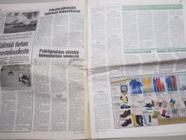 Koneviesti 1999 nr 8 - Kuuma ketju ei saa katketa, Toimiva viljelymenetelmä, Valveen  sähkökone Ky - Johdonvaihtoa odotellessa, Maatilan sähköt kuntoon, ym.