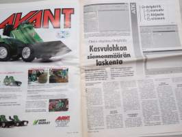 Koneviesti 1999 nr 8 - Kuuma ketju ei saa katketa, Toimiva viljelymenetelmä, Valveen  sähkökone Ky - Johdonvaihtoa odotellessa, Maatilan sähköt kuntoon, ym.