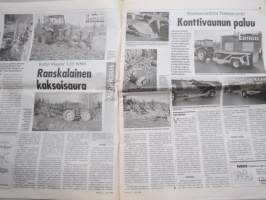 Koneviesti 1999 nr 12 -  Tertusta mallia metsänomistajille, Kuhn Master 120 NSH - Ranskalainen kaksoisaura, Normacontista Formacontti - Konttivaunun paluu, ym.