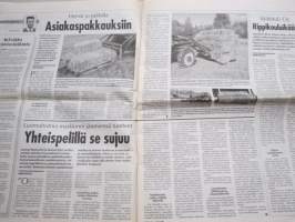 Koneviesti 1999 nr 12 -  Tertusta mallia metsänomistajille, Kuhn Master 120 NSH - Ranskalainen kaksoisaura, Normacontista Formacontti - Konttivaunun paluu, ym.