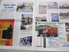 Koneviesti 1999 nr 12 -  Tertusta mallia metsänomistajille, Kuhn Master 120 NSH - Ranskalainen kaksoisaura, Normacontista Formacontti - Konttivaunun paluu, ym.