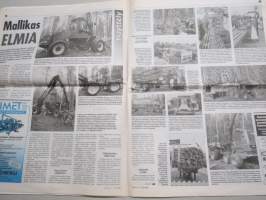 Koneviesti 1999 nr 12 -  Tertusta mallia metsänomistajille, Kuhn Master 120 NSH - Ranskalainen kaksoisaura, Normacontista Formacontti - Konttivaunun paluu, ym.