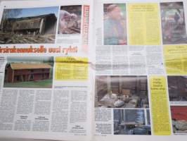 Koneviesti 1999 nr 13 - Jurvan ja Kouvolan näyttelyt, Käyttötarkoitus ratkaisee paalaimen valinnan, Vantaita vaille suorakylvökone, Vuosisadan traktorit -osa III,ym.