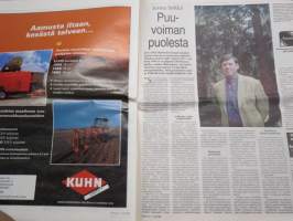 Koneviesti 1999 nr 13 - Jurvan ja Kouvolan näyttelyt, Käyttötarkoitus ratkaisee paalaimen valinnan, Vantaita vaille suorakylvökone, Vuosisadan traktorit -osa III,ym.