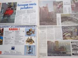 Koneviesti 1999 nr 13 - Jurvan ja Kouvolan näyttelyt, Käyttötarkoitus ratkaisee paalaimen valinnan, Vantaita vaille suorakylvökone, Vuosisadan traktorit -osa III,ym.