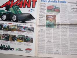 Koneviesti 1999 nr 16 - Lännen 860 - kavurikuormain, Metanoli jyllää, Red Alert ja Gompie uudet valtiaat - Tractor Pullingin Eurocup-sarja 1999, ym.