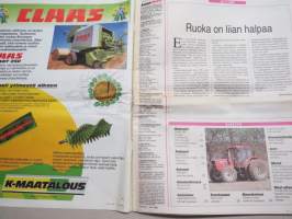 Koneviesti 1999 nr 20 - Ryhmäesittelyt Kuvurit, kuivuriuunit, Kokeilussa Tsekkitraktori Zetor Forterra, Farmaan sääki Turuus, Ranskalaisia tilasäiliöitä, ym.