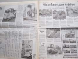 Koneviesti 1999 nr 21 - Ryhmäesittelyt: Puimuri, Pikku-kuokat puntarissa, &quot;Pikku&quot; Saksalainen, Ohran kylvöntäkoe, Marko Palomäen valinta Aitosuorakylvö, ym.