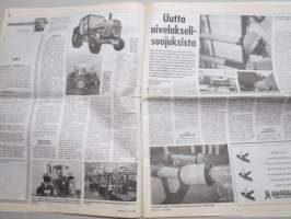 Koneviesti 1999 nr 22 - Ryhmäesittelyt: Krone AMT 3200 CV Kaataa kummaltakin puolelta, Vuosisadan traktorit, osa 8 Koppi, Uutta nivelakseli-suojuksista, ym.