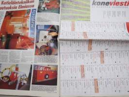 Koneviesti 1999 nr 22 - Ryhmäesittelyt: Krone AMT 3200 CV Kaataa kummaltakin puolelta, Vuosisadan traktorit, osa 8 Koppi, Uutta nivelakseli-suojuksista, ym.