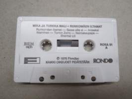 Mika ja Turkka Mali - Runkomäen lltamat -C-kasetti / C-cassette